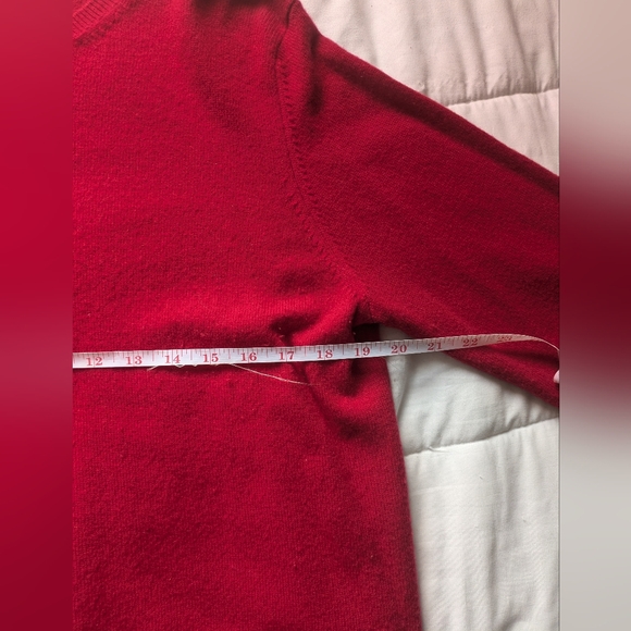 Lands End Cashmere Crewneck Sweater - Picture 6 of 9